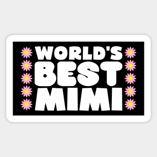 World's Best Mimi Sticker